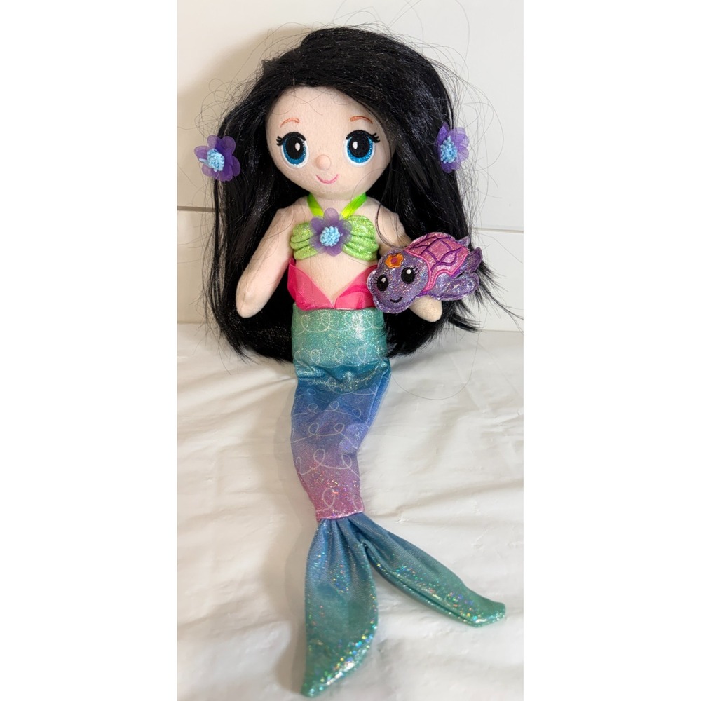 FantaSea Mermaid n' Friends Plush Mermaid 16" First and Main - Luna 96028